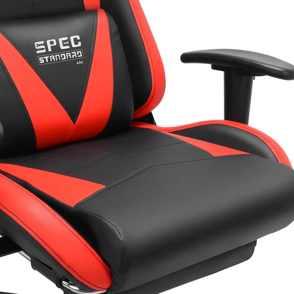 Игровое кресло SpecStandard ADC BGY-04EU (Black/Red)