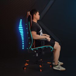 Игровое кресло SpecStandard ‎MVP BGY-10EU (Black/Orange/Blue) Thumb