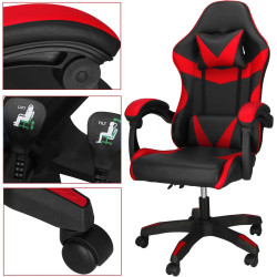 Игровое кресло Springos HF0020 (Black/Red) Thumb