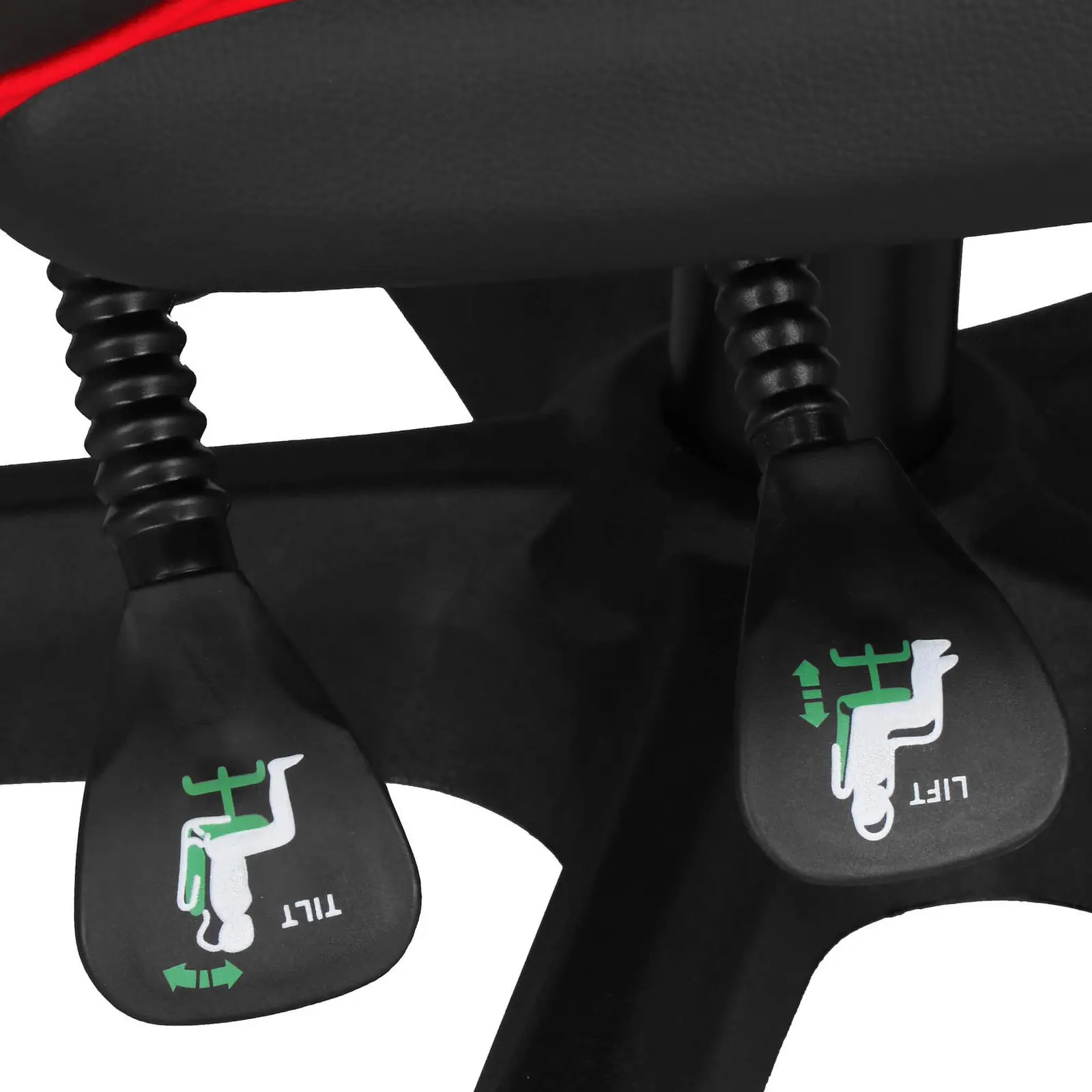 Игровое кресло Springos HF0020 (Black/Red) - 5