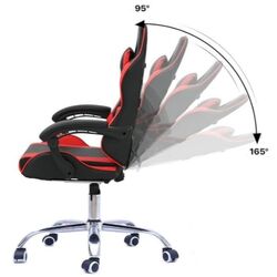 Fotoliu gaming Strategic S23 (Black/Red) Thumb