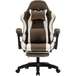 Игровое кресло Tempo Kondela Hospo (Brown/White) Thumb