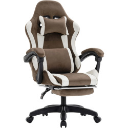 Игровое кресло Tempo Kondela Hospo (Brown/White) Thumb