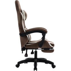 Игровое кресло Tempo Kondela Hospo (Brown/White) Thumb