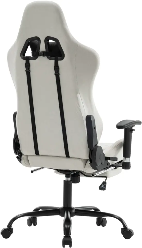 Fotoliu gaming Tempo Kondela Papibas (White/Black)