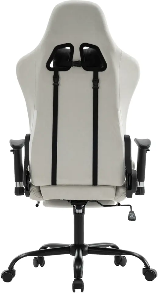 Fotoliu gaming Tempo Kondela Papibas (White/Black)