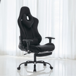 Fotoliu gaming Tempo Kondela Salop (Black)