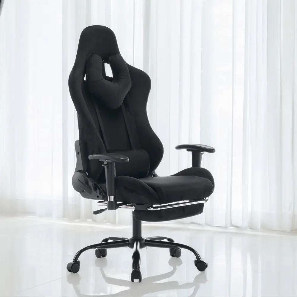 Fotoliu gaming Tempo Kondela Salop (Black)