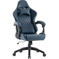 Fotoliu gaming Tempo Kondela Samie (Blue/Black) Thumb