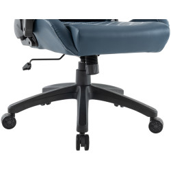 Fotoliu gaming Tempo Kondela Samie (Blue/Black) Thumb