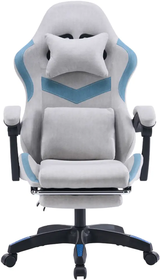 Fotoliu gaming Tempo Kondela Zodia (Gray/Blue)