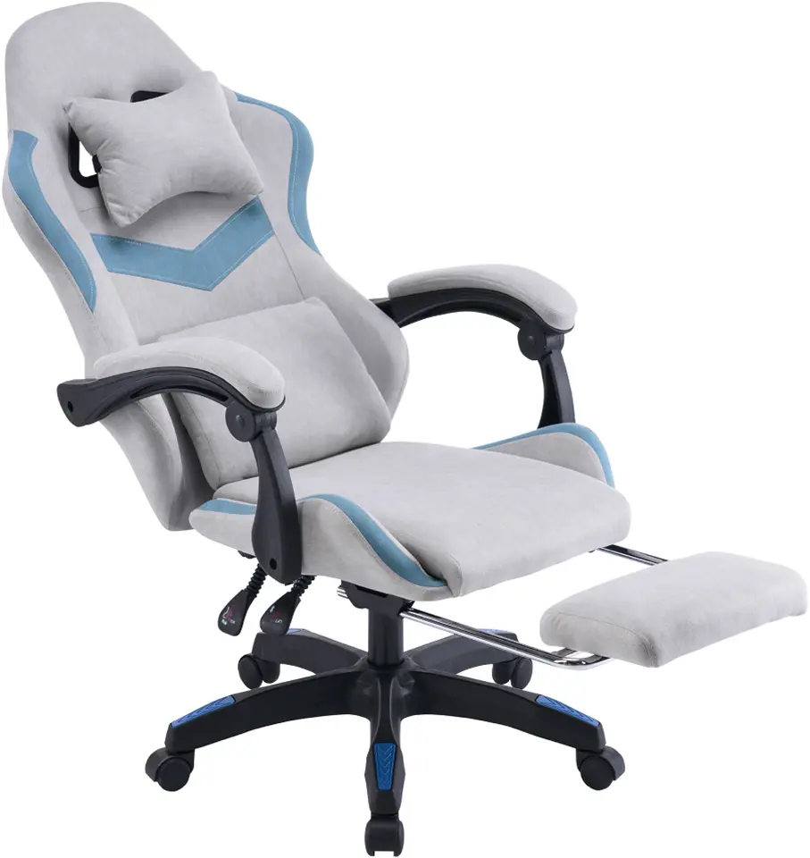 Fotoliu gaming Tempo Kondela Zodia (Gray/Blue)