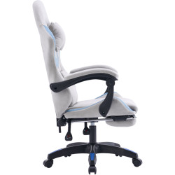 Fotoliu gaming Tempo Kondela Zodia (Gray/Blue) Thumb