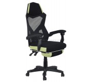 Fotoliu gaming Tempo Kondela Jorik (Black/Verde)