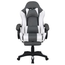 Fotoliu gaming Tempo Kondela Jovela (Black/White) Thumb