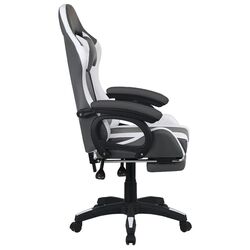 Fotoliu gaming Tempo Kondela Jovela (Black/White) Thumb