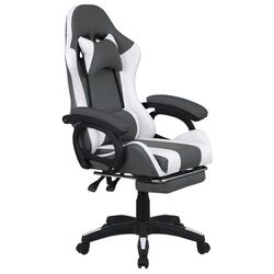 Fotoliu gaming Tempo Kondela Jovela (Black/White)