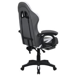 Fotoliu gaming Tempo Kondela Jovela (Black/White) Thumb
