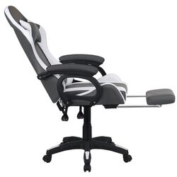 Fotoliu gaming Tempo Kondela Jovela (Black/White) Thumb