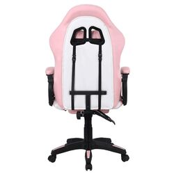 Fotoliu gaming Tempo Kondela Jovela (Pink/White) Thumb