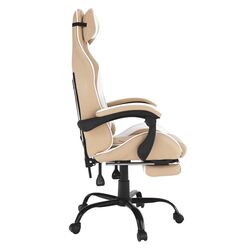 Кресло геймерское Tempo Kondela Ozge 2 New (White/Beige) Thumb