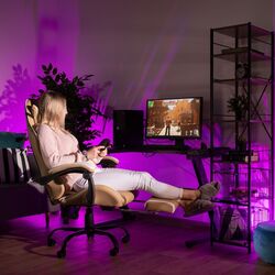 Кресло геймерское Tempo Kondela Ozge 2 New (White/Beige) Thumb