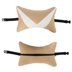 Кресло геймерское Tempo Kondela Ozge 2 New (White/Beige) Thumb