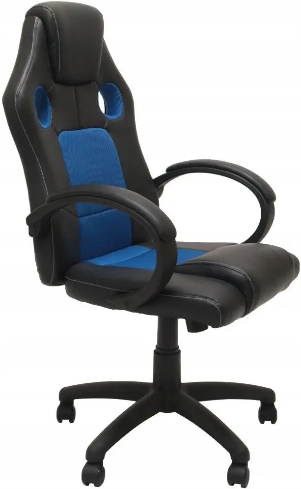Кресло геймерское TopEshop Enzo (Blue/Black)