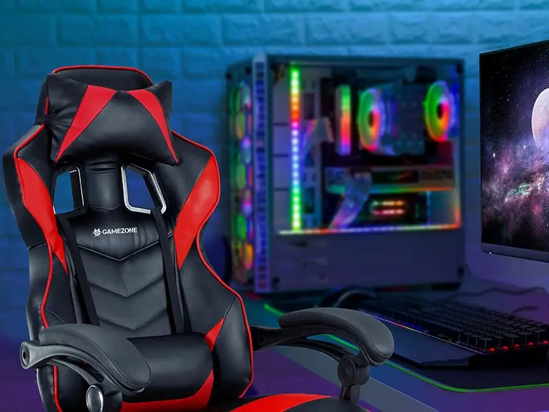 Игровое кресло Tracer GameZone Masterplayer (Black/Red) - 5