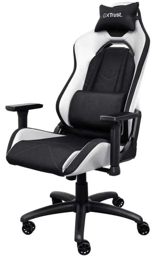 Fotoliu gaming Trust GXT 714W Ruya (Black/White)