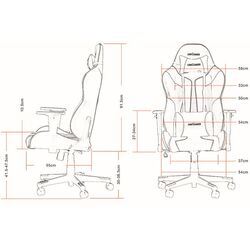 Кресло геймерское UniGamer 0007R9TG (Black/Orange) Thumb