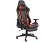 Fotoliu gaming VidaXL 20487 (Black/Red)