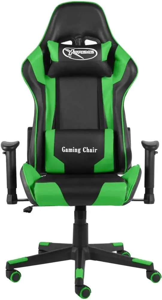Fototliu gaming VidaXL 20493 (Black/Green)