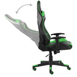 Fototliu gaming VidaXL 20493 (Black/Green) Thumb