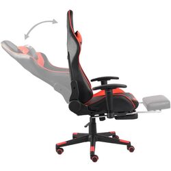 Fotoliu gaming VidaXL 20497 (Black/Red) Thumb
