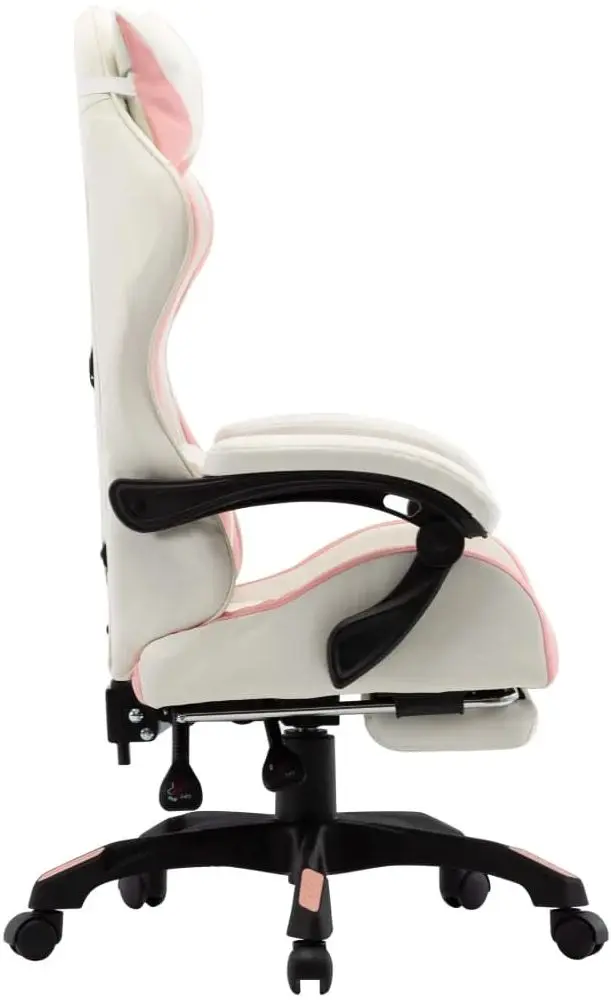 Игровое кресло VidaXL 287994 (White/Pink)