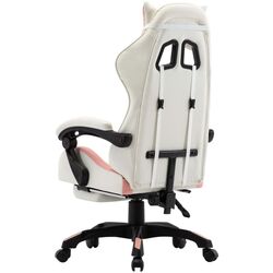 Игровое кресло VidaXL 287994 (White/Pink) Thumb