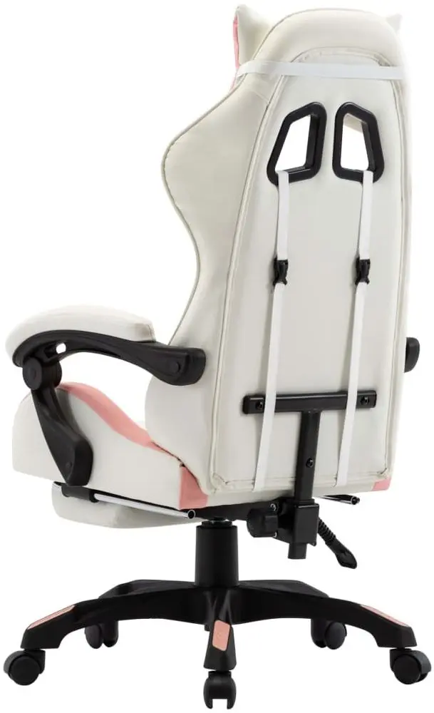 Игровое кресло VidaXL 287994 (White/Pink)