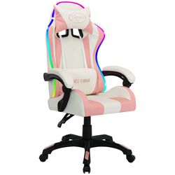 Игровое кресло VidaXL 288004 (White/Pink) Thumb