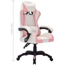 Игровое кресло VidaXL 288004 (White/Pink) Thumb