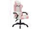 Fotoliu gaming VidaXL 288004 (White/Pink)