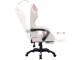 Fotoliu gaming VidaXL 288014 (White/Pink)