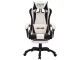 Fotoliu gaming VidaXL 288015 (White/Black)