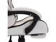 Fotoliu gaming VidaXL 288015 (White/Black)