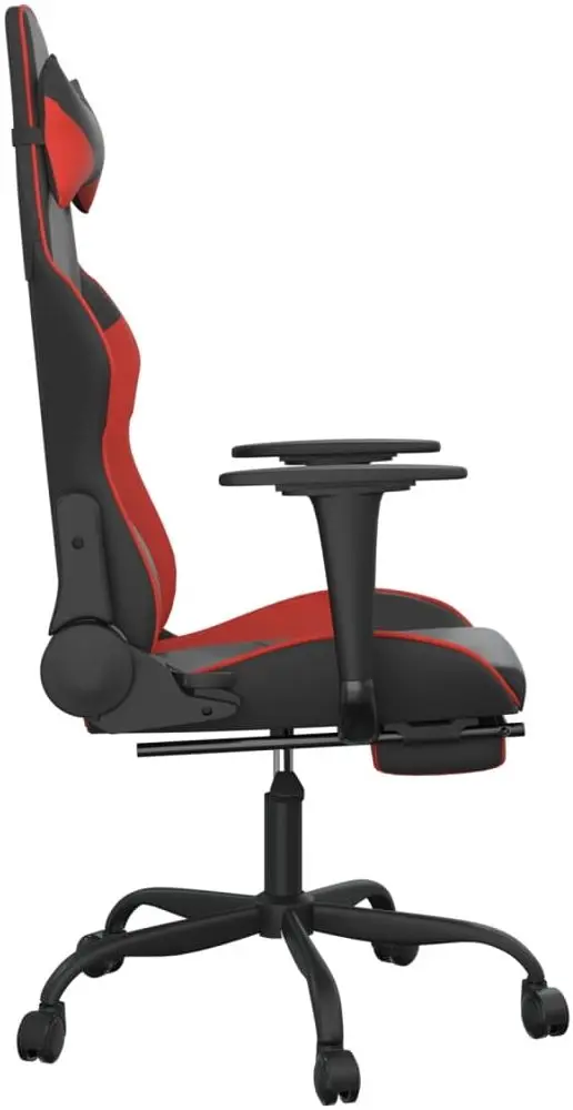 Fotoliu gaming VidaXL 3143654 (Black/Red)