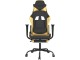 Fotoliu gaming VidaXL 3143655 (Black/Gold)