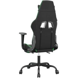 Fotoliu gaming VidaXL 3143656 (Black/Green) Thumb