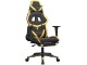 Fotoliu gaming VidaXL 3143678 (Black/Gold)