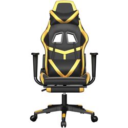 Fotoliu gaming VidaXL 3143678 (Black/Gold) Thumb