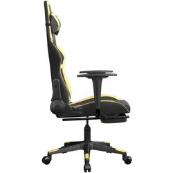 Fotoliu gaming VidaXL 3143678 (Black/Gold) Thumb